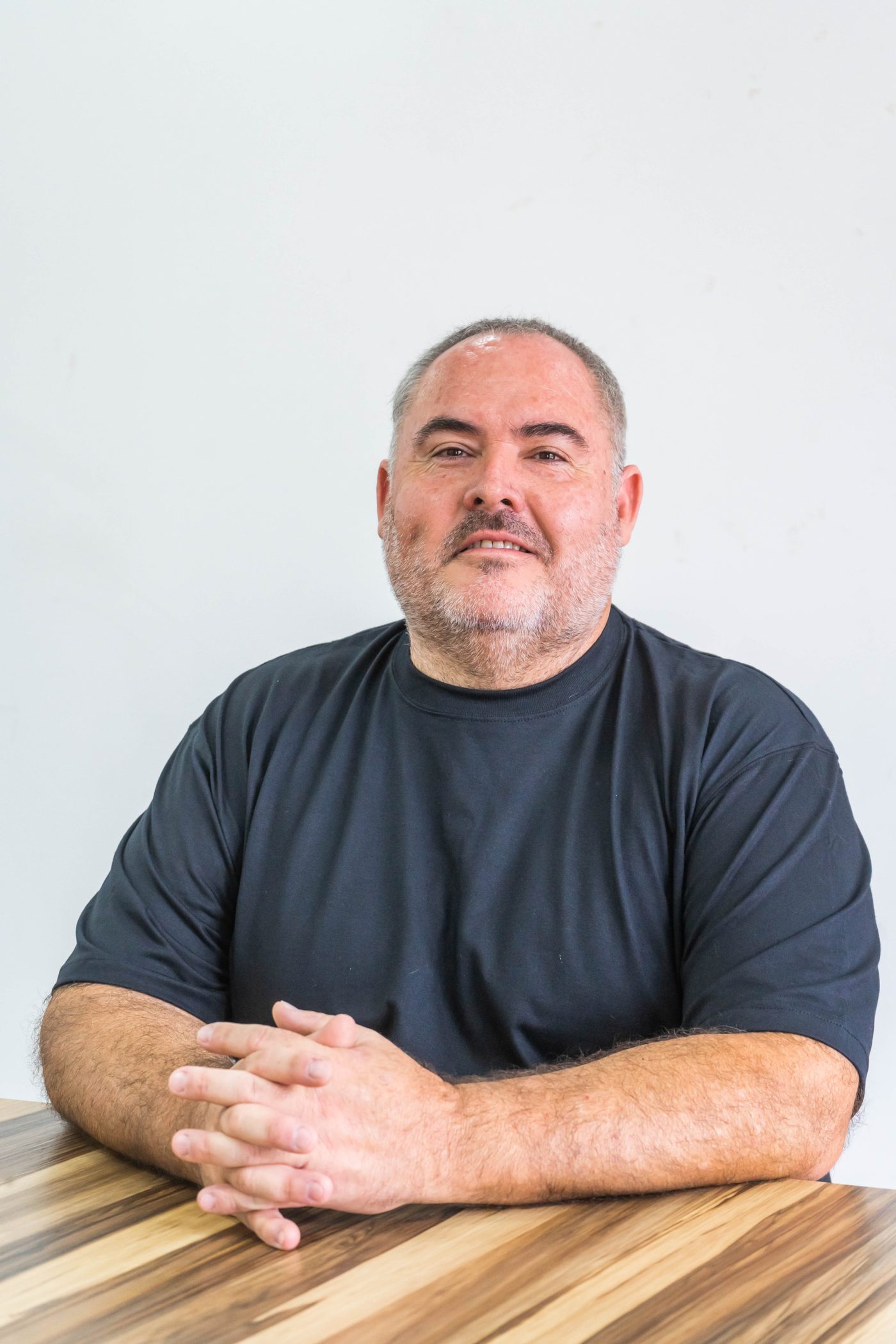 Retrato del artista Carlos Agüero