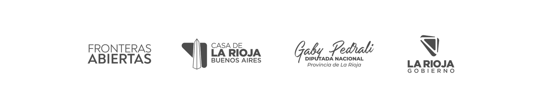 Fronteras Abiertas, Casa de La Rioja y organismos que acompañan la muestra