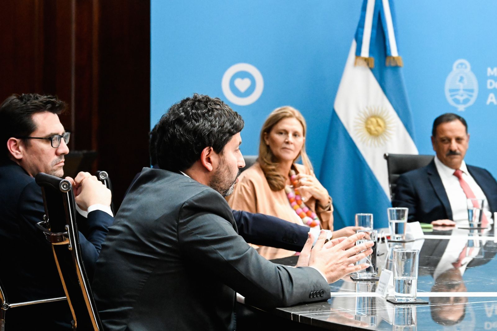 Productiva agenda de trabajo junto a Nación