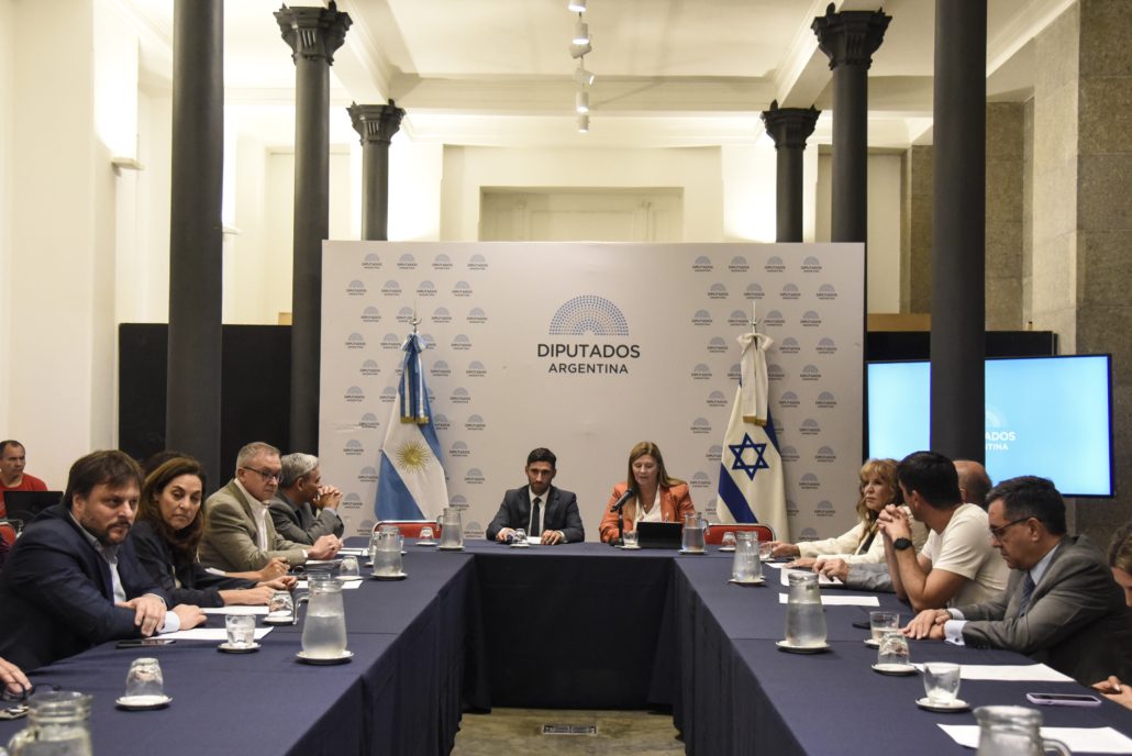 <strong>Quedó constituido el Grupo Parlamentario de Amistad con el Estado de Israel</strong> (foto 2)