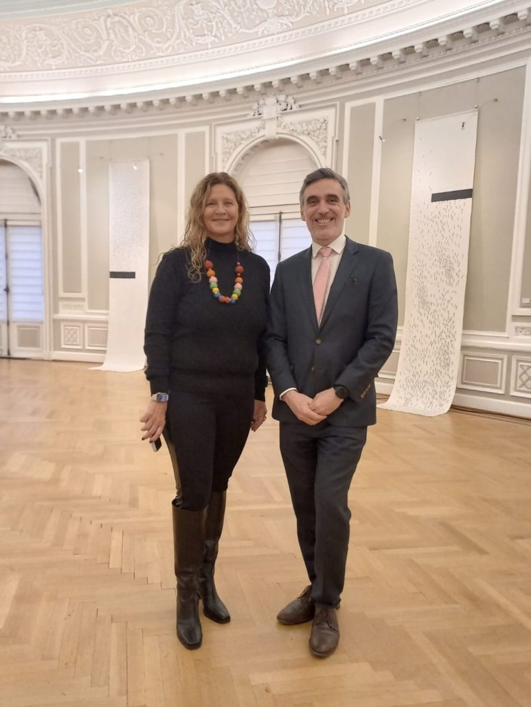 Quedó inaugurada la muestra de arte del programa “Fronteras Abiertas” en Estados Unidos (foto 2)