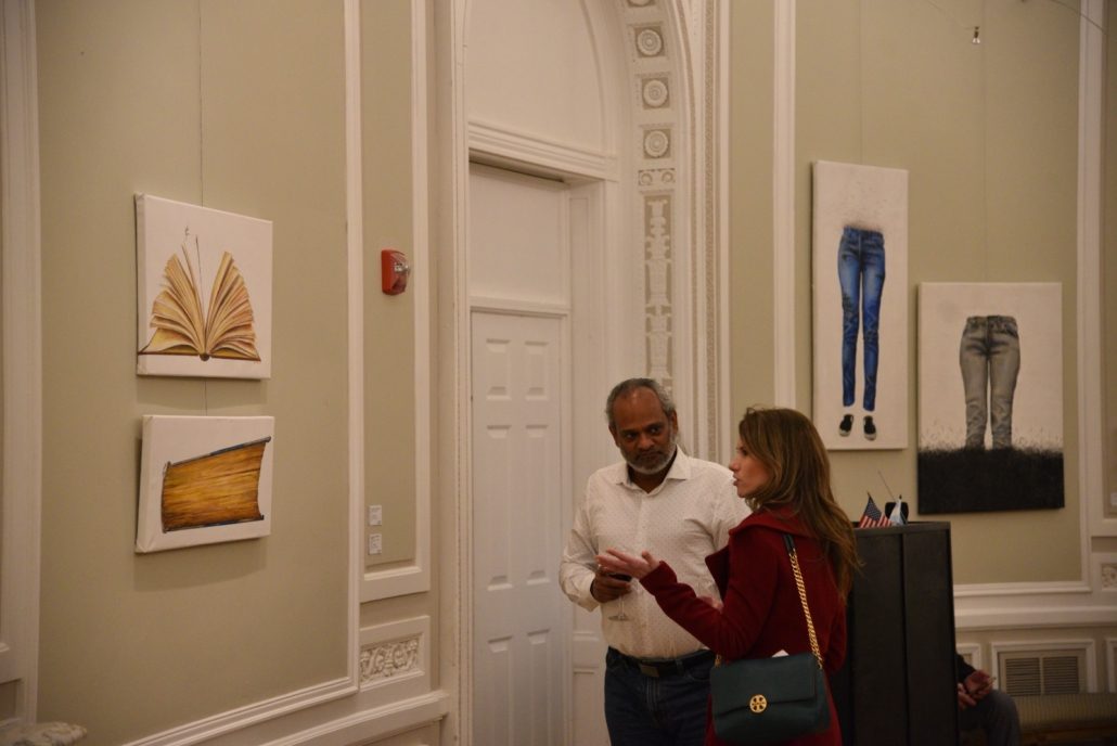 Quedó inaugurada la muestra de arte del programa “Fronteras Abiertas” en Estados Unidos (foto 5)