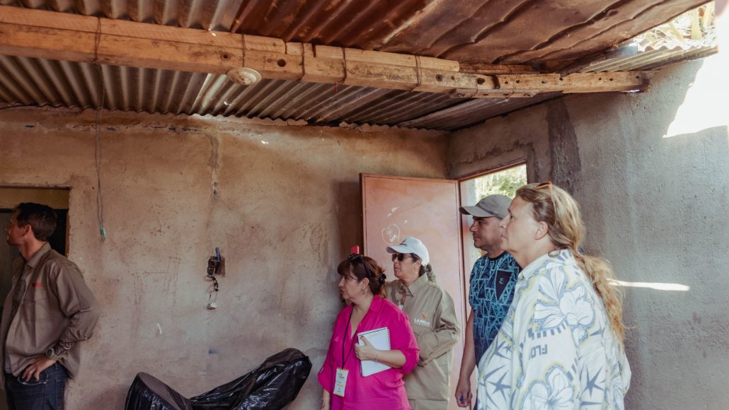 Frente al temporal en Patquía, el Plan Angelelli trabajará en la recuperación de las viviendas afectadas (foto 6)