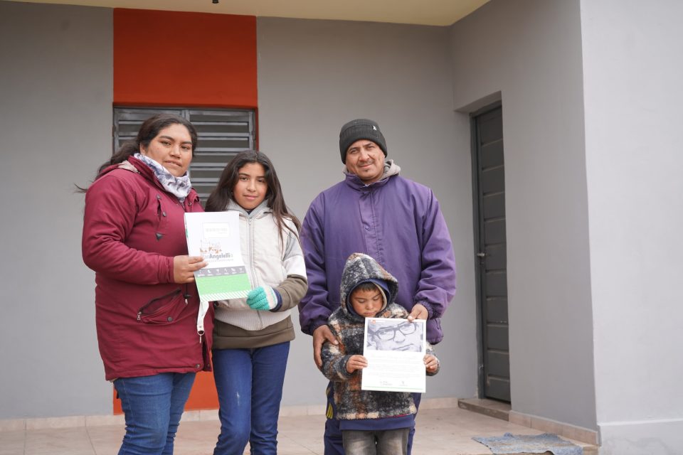 El Plan Angelelli continúa brindando soluciones habitacionales en todo el territorio provincial